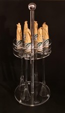 Underberg Stilglasbar, Gläser/Flaschenhalter, ohne Gläser und Schnaps!, rund Neu