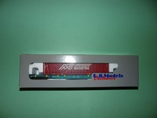 LS MODELS wagon porte conteneur MAGETRA SNCB 32047 NEUF et RARE