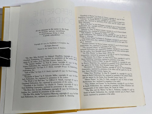 Before the Golden Age HCdj Asimov BCE SFBC 1974 - Picture 5 of 8
