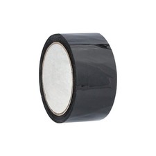 1.88"x110 Yds Black Color Packing Tape 2 Mil Premium Adhesive 6 Rolls+Dispenser