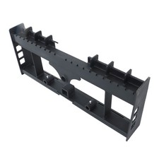 4000lb Heavy-duty W/ Receiver Hitch & Spear Sleeves Skid Steer Pallet Fork Frame