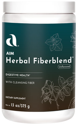 AIM Unflavored Herbal Fiberblend Fiber Supplement - expires 2028
