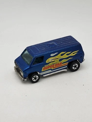 Hot Wheels Vintage SUPER VAN BLACKWALL Hong Kong Blue Diecast