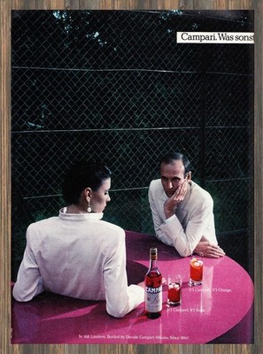 Campari - Reklame Werbeanzeige Original-Werbung 1981