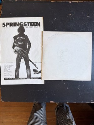 Bruce Springsteen There Ain t Nobody Here From Billboard Tonight Vinyl + Poster