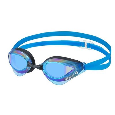 Tusa View SWIPE Blade ORCA Mirrored Competitive Swim Goggles