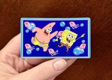 3 Nickelodeon SpongeBob SquarePants Patrick Star Jellyfish Dance Vinyl Sticker