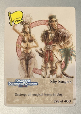 Spellfire CCG Common Card Sky Singers - 1st Edition 278 of 400