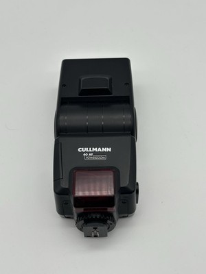 Cullmann 40 AF Powerzoom   externer Kamerablitz für Canon   voll funktionsfähig