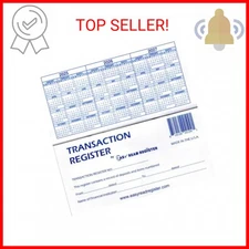 12 Check registers for Personal Checkbook - Checkbook Ledger Transaction Registe