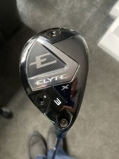 Callaway Elyte X #3 Hybrid / 18 Degree / Regular Flex Denali Charcoal 60 Shaft