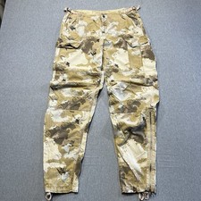 Da-Nang Y2k Designer Camo Cargo Pants Women’s Size M 90s Avant Garde Utility