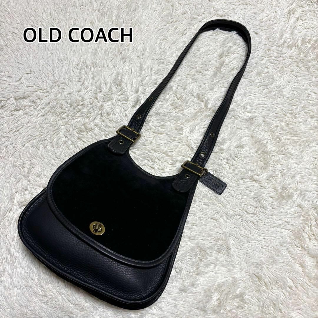 Coach Shoulder Bag 9014 USA Genuine Gold Hardware Ergo Hobo Leather Gently used