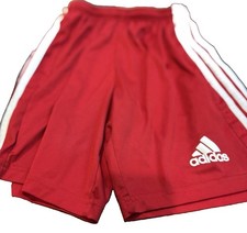 Adidas YM 11-12y Soccer Shorts RED
