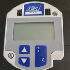 K-TEK M4A-AT Control Module Level Transmitter Lcd ABB Puck Display