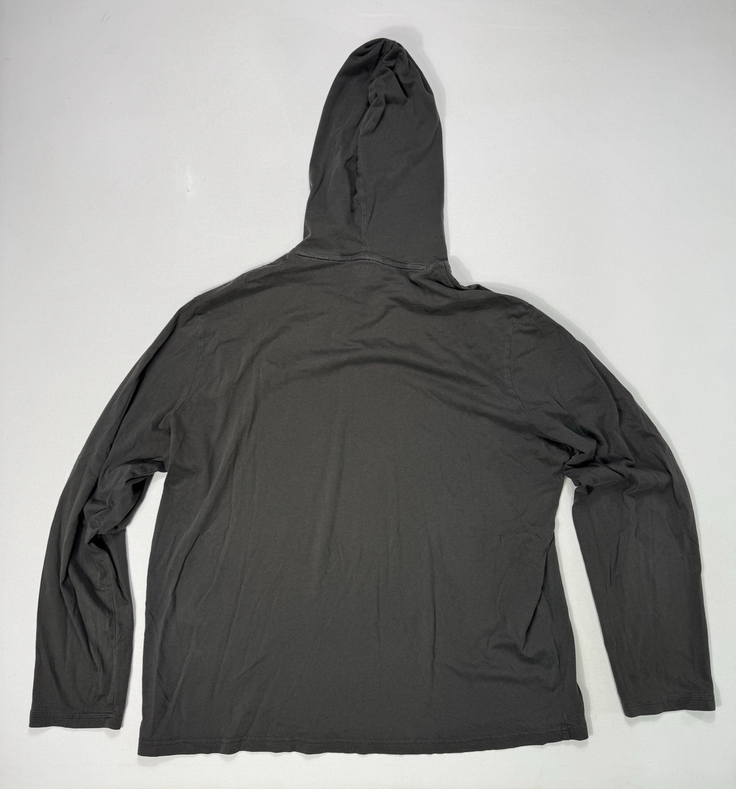 Polo Ralph Lauren Jersey T Shirt Felpa con Cappuccio Uomo XL Grigio Moderno Pony Logo Casual