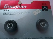 Rarität Graupner Air-X Räder Bestellnummer 163/30