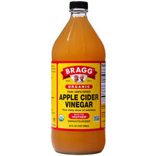Bragg Organic Apple Cider Vinegar with the Mother, Raw and Unfiltered, 32 fl oz.