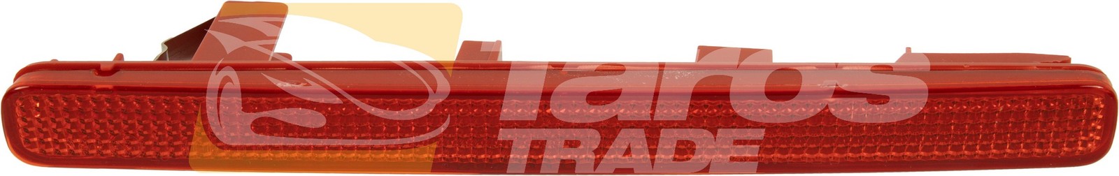 Réflecteur de pare-choc arrière droit pour Honda Accord VIII CU2 2008-2011 rouge ABS