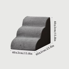 New Detachable and Washable Kennel Memory Foam Dog Sofa Stairs Pet 3/4 Steps Sta