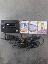 Sega Master System Console Two Controllers Three Games Bundle Wires GC Tested