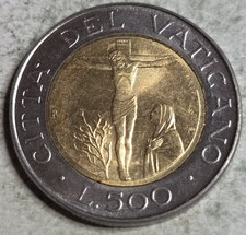 Vatican City 1987 500 Lire