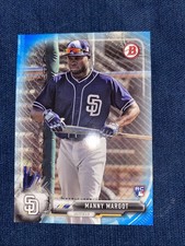 Manny Manuel Margot 2017 Bowman Blue Paper Parallel /150 San Diego Padres RC