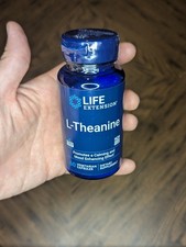 Life Extension L-Theanine, 100 mg, 60 Vegetarian Capsules