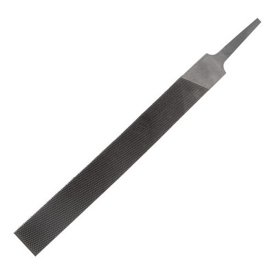 Double Teeth File 6 Inch Length Flat High Carbon Steel Metal Working Tool