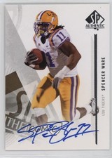 2013 SP Authentic Auto Spencer Ware #79 Auto 19bs