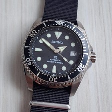 RARE Seiko Shogun Titanium SBDC029 JDM Automatic 6R15 Black Dial Divers Watch