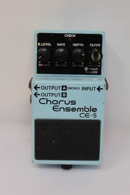 Boss CE-5 Chorus Ensemble Pedal Digital Chorus Effects