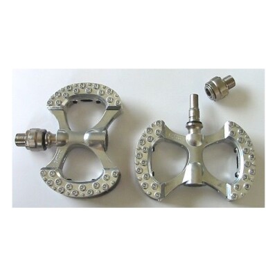 MKS Lambda Superior EZY Pedals   9/16'' / Silver  AUS STOCK  Bike Bicycle Pedal