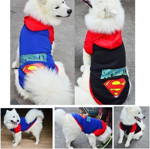 superman dog sweater