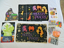 Hocus Pocus Halloween Home Decor/Party Supplies - Lot 3