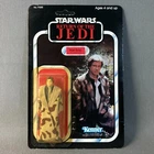 STAR WARS | Han Solo (Trench Coat) | Kenner 1984 | ROTJ 79 back | Sealed | MOC