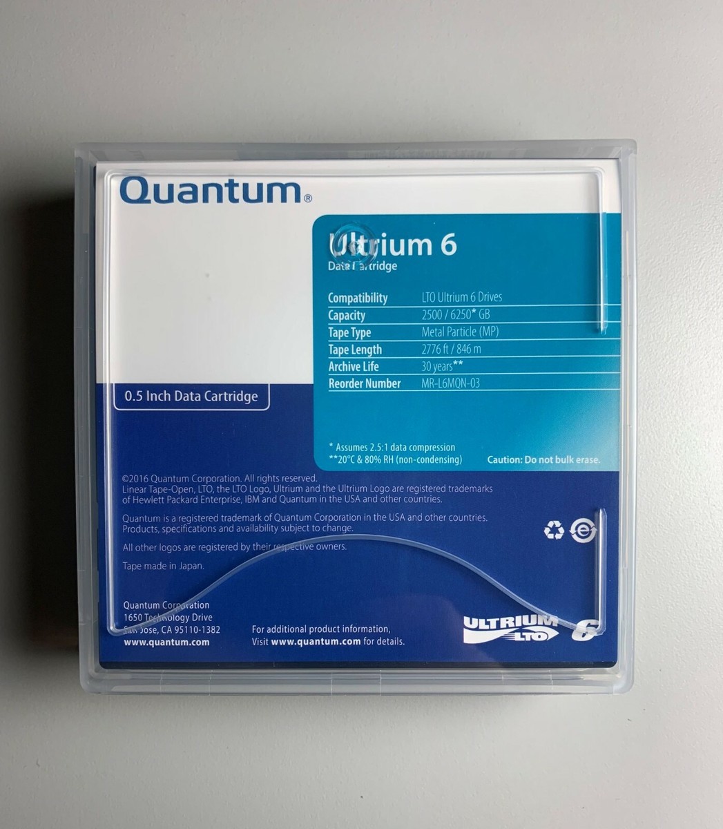 Cartouche de données LTO Ultrium : Technologie | [France