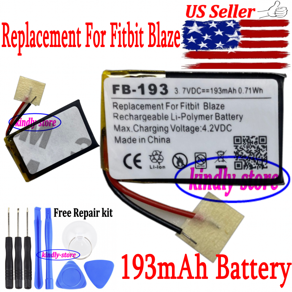 Batterie Velo Electrique Batterie Li-Po 3.7V 160mAh LSSP321830 Pour Fitbit Blaze / FB502 - Rechange Batterie Switch Lite - Foto 5