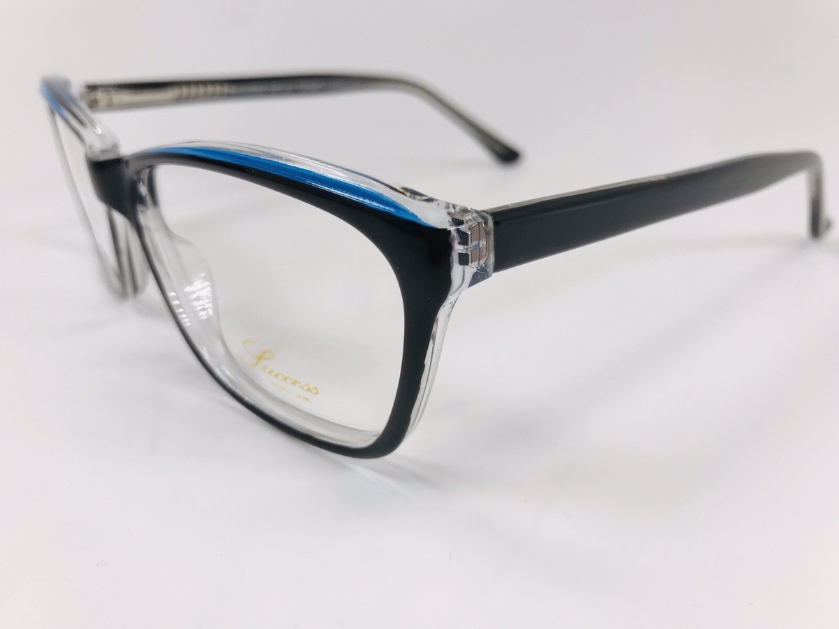 New Designer Inspired SUCCESS SS-121 Black & Blue on Clear  display picture 3