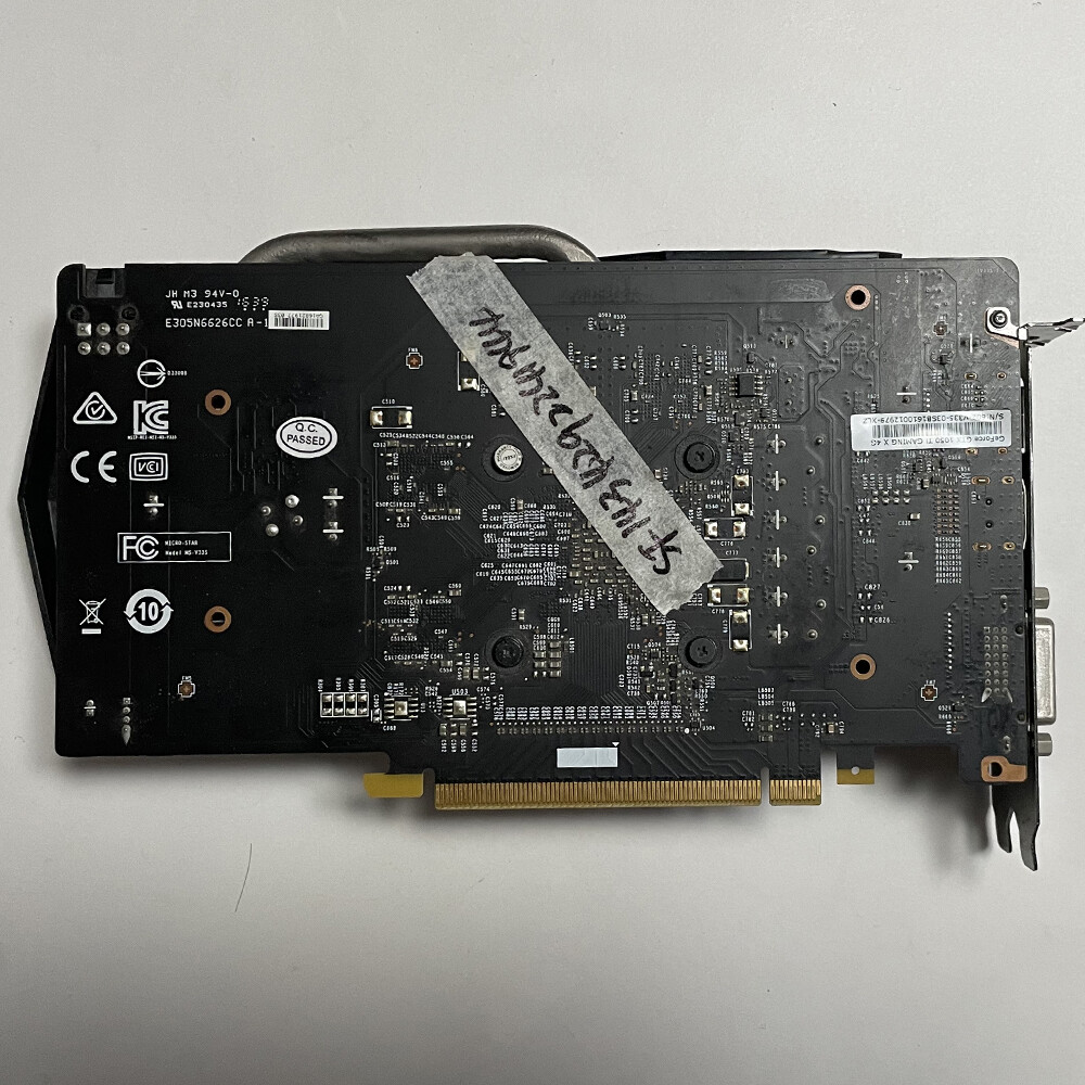 For MSI GTX1050TI GAMING X 4G, GTX1050Ti 4G GDDR5 128Bit Video