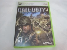 Call of Duty 3 (2006) Microsoft Xbox 360 (Complete-In-Box w/ Manual)
