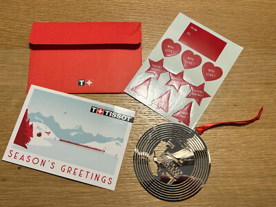 TISSOT - Season's Greetings - Envelope Christmas Set - Set de Navidad