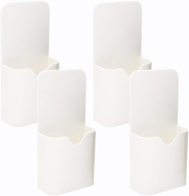 4 Stück Magnetisch Marker Stifthalter Whiteboard Stifte Halter Marker Ablage Wei