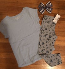 Girls Lot Of 3 TCP Shirt Leggings Hair Size:4 NEW/NWOT/NWT