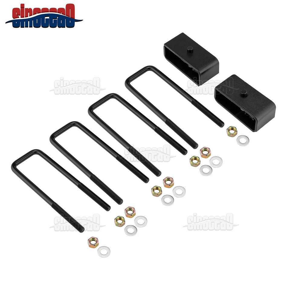 2"Rear Block Leveling Lift Kit For Chevy Suburban 99-17 GMC Yukon - Image 4 of 4