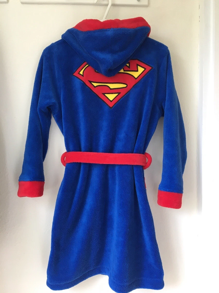 SUPERMAN dressing gown Age 9/10 VGC | eBay