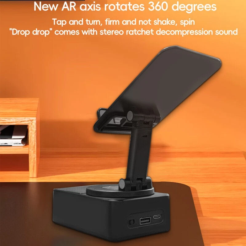 3-in-1 Power Bank Bracket with Bluetooth Speaker & Phone Tablet Mount