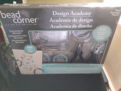 Bead Corner Design Academy 480 Pieces Jewelry Making Kit