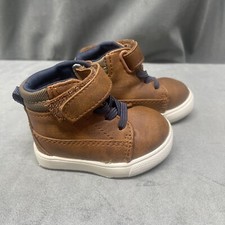 Toddler Boys Size 2 Lightweight Brown Boots Wonder Nation Easy On Off NEW