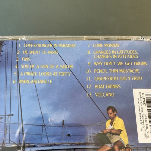 JIMMY BUFFETT 3 💿 LOT: Beaches, Christmas Island, Songs You Know: Greatest Hits - Picture 3 of 4